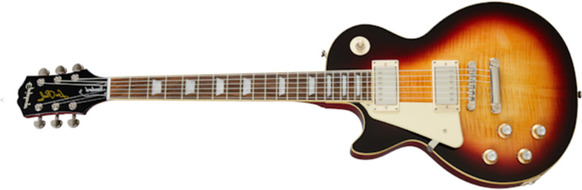 Epiphone Les Paul Standard 60s Gaucher 2h Ht Rw - Bourbon Burst - Guitare Électrique Gaucher - Main picture