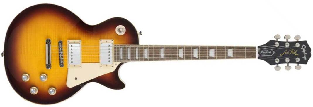 Epiphone Les Paul Standard 60s Ibg Original 2h Ht Lau - Fireball - Guitare Électrique Single Cut - Main picture