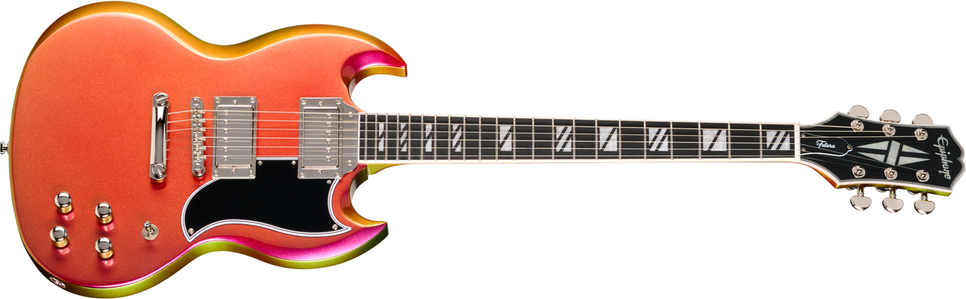 Epiphone Sg Custom Futura Ibg 2h Ht Rw - Nitro Shift - Guitare Électrique Double Cut - Main picture