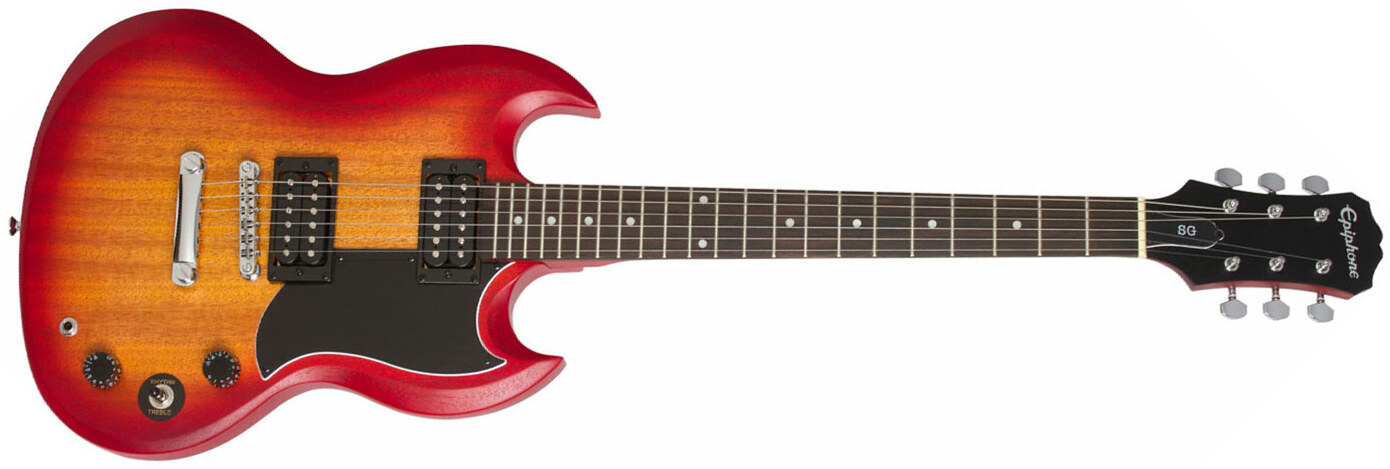 Epiphone Sg Special Ve Hh Ht Rw - Heritage Cherry Sunburst - Guitare Électrique Double Cut - Main picture