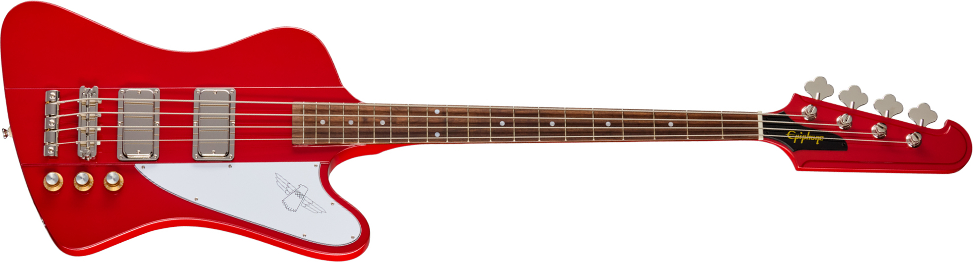 Epiphone Thunderbird 1964 Ibg Original Rw - Ember Red - Basse Électrique Solid Body - Main picture