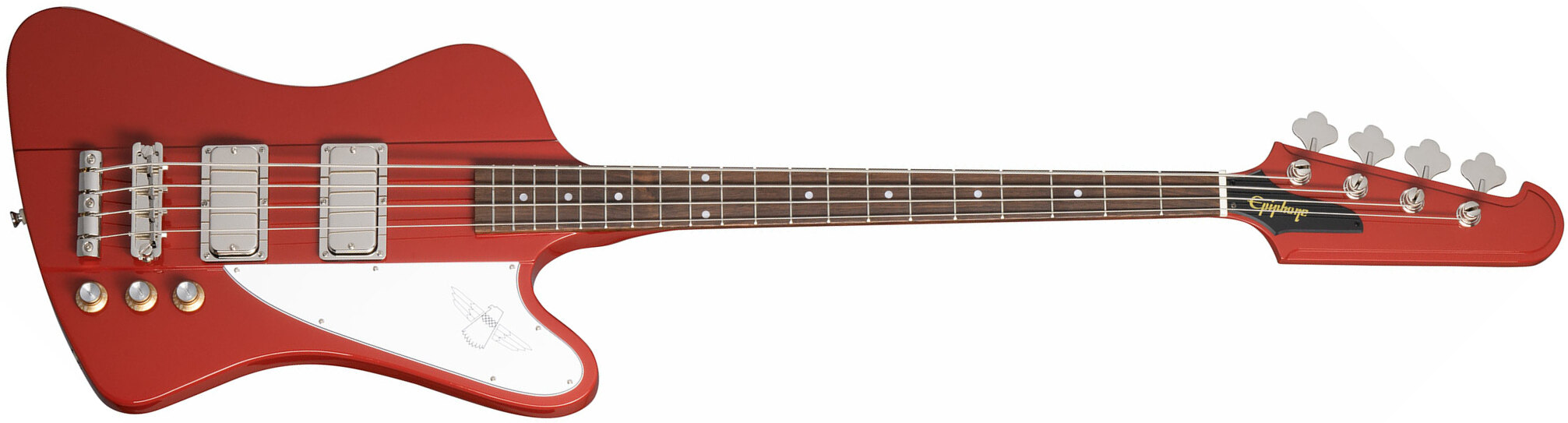 Epiphone Thunderbird 1964 Original Lau - Ember Red - Basse Électrique Solid Body - Main picture