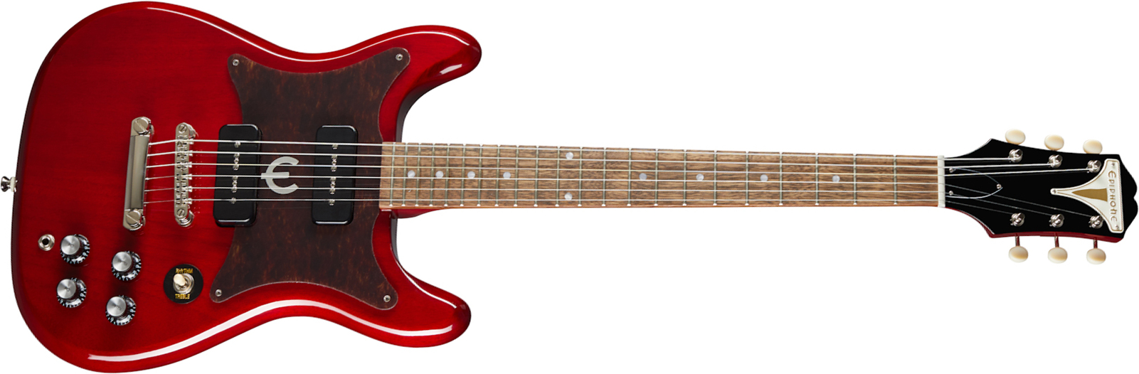 Epiphone Wilshire P-90 2s Ht Lau - Cherry - Guitare Électrique RÉtro Rock - Main picture