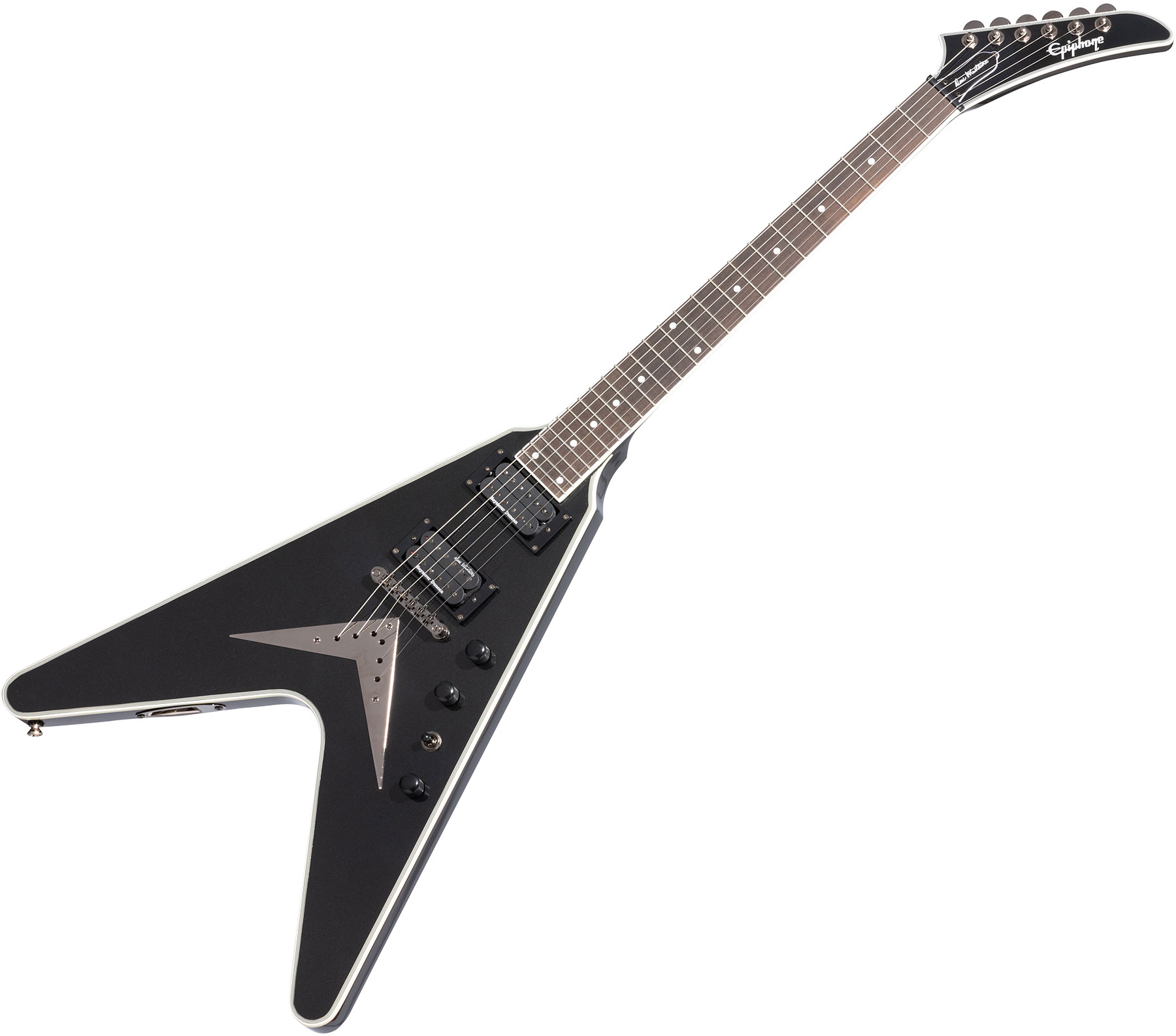 Epiphone Dave Mustaine Flying V Custom 2h Seymour Duncan  Ht Eb - Guitare Électrique Signature - Variation 1