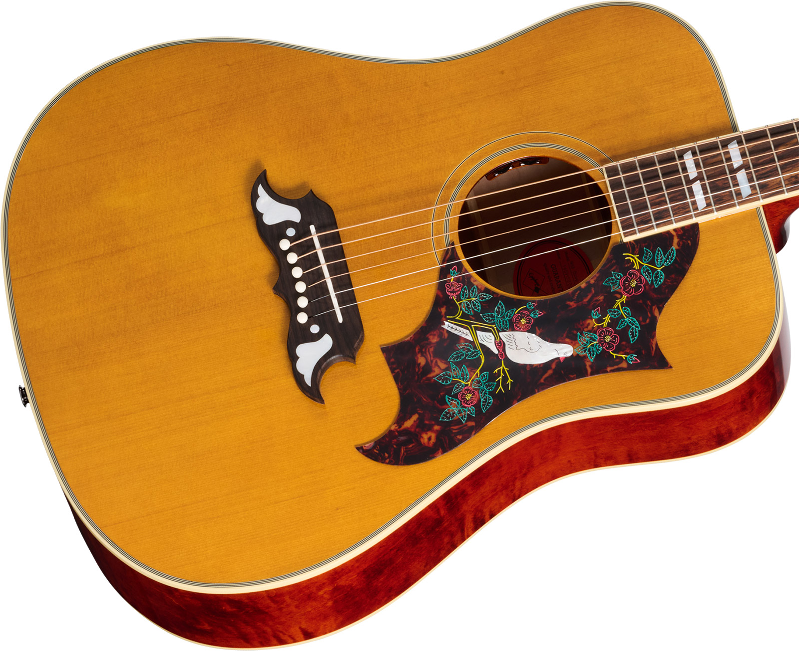 Epiphone Dove 1963 Reissue Inspired By Dreadnought Epicea Erable Rw - Natural - Guitare Folk - Variation 2