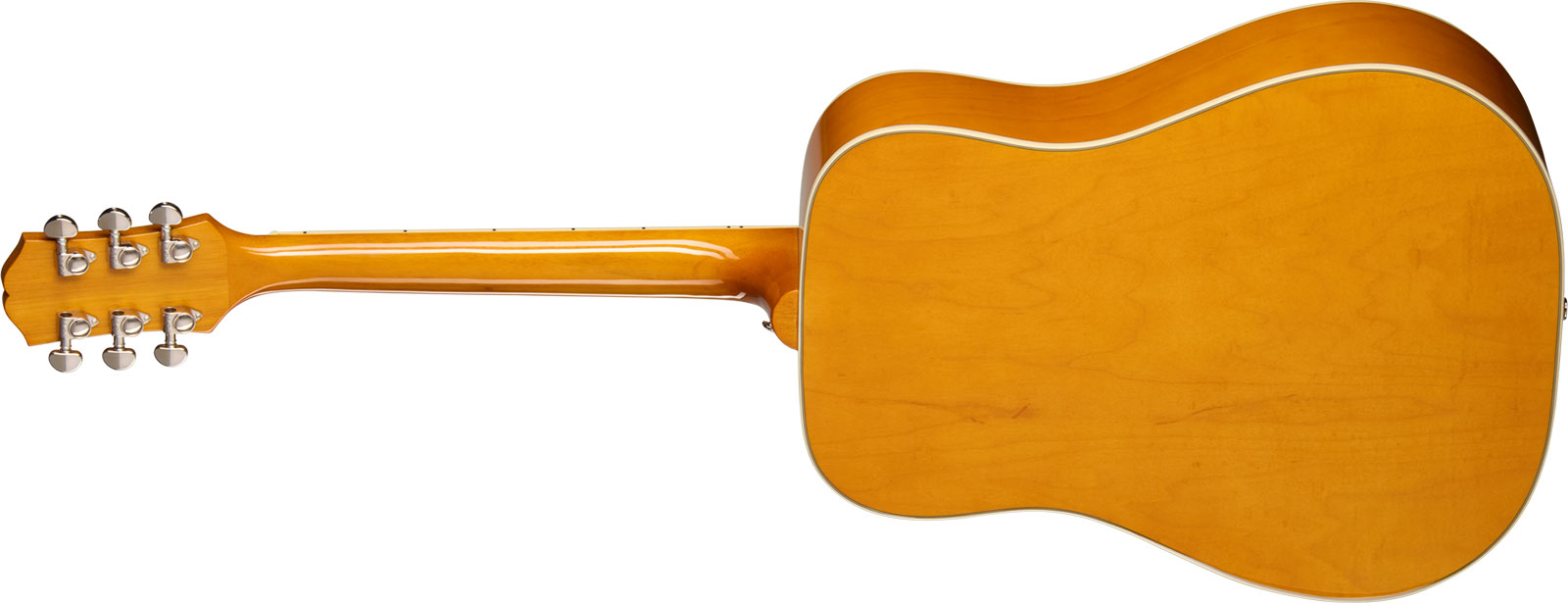 Epiphone Dove Studio Lh Gaucher Ibg Dreadnought Epicea Erable Rw - Natural - Guitare Folk - Variation 1