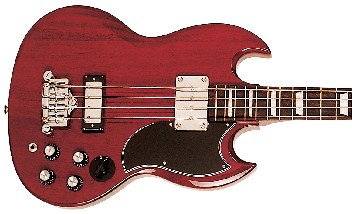 Epiphone Eb-3 Sg Bass Rw - Cherry - Basse Électrique Solid Body - Variation 2