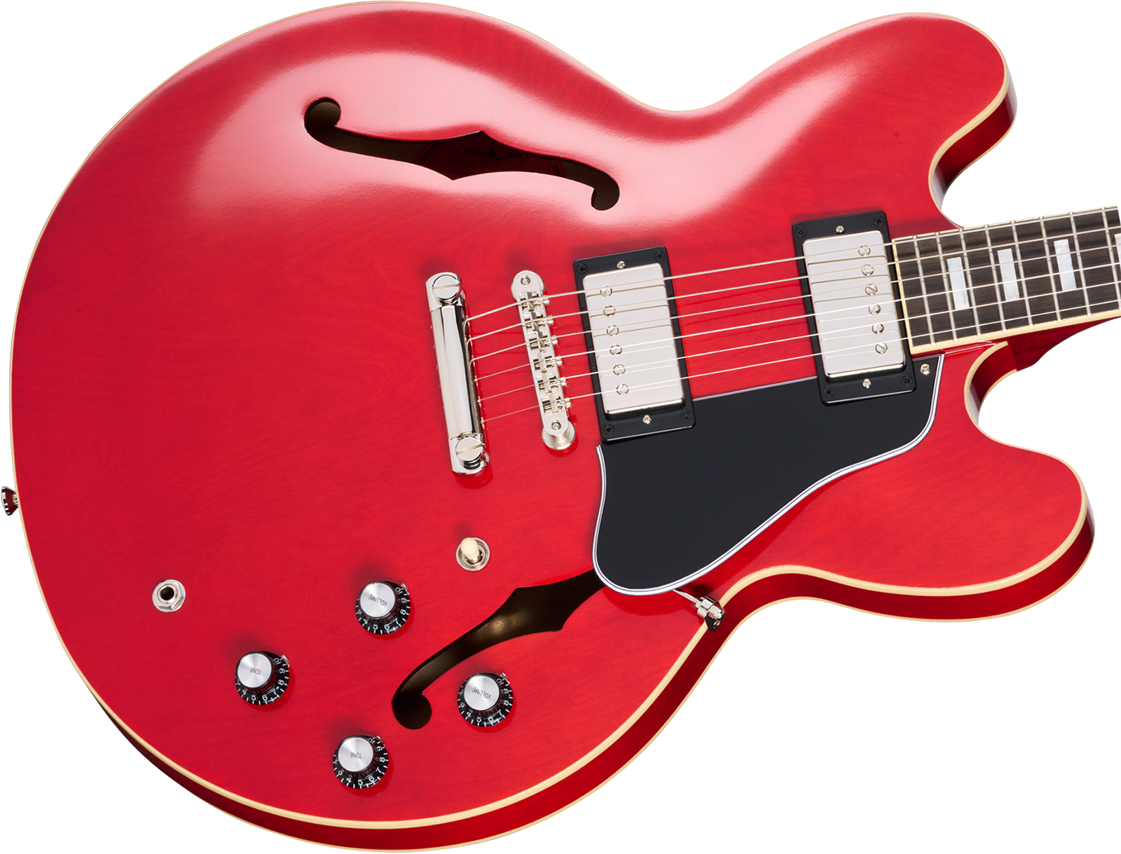 Epiphone Es335 1962 Reissue Ins.by.g.c 2h Gibson Ht Rw - Sixties Cherry - Guitare Électrique 1/2 Caisse - Variation 2