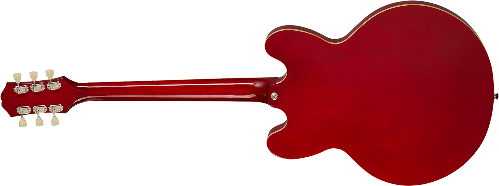 Epiphone Es335 Ibg 2h Ht Rw - Cherry - Guitare Électrique 1/2 Caisse - Variation 1
