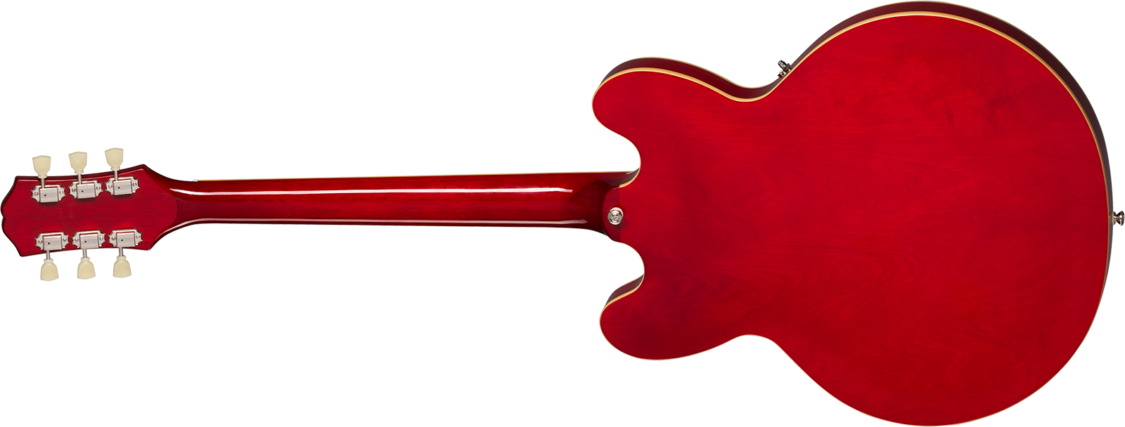 Epiphone Es335 Lh Ibg Original Gaucher 2h Ht Rw - Cherry - Guitare Électrique Gaucher - Variation 1