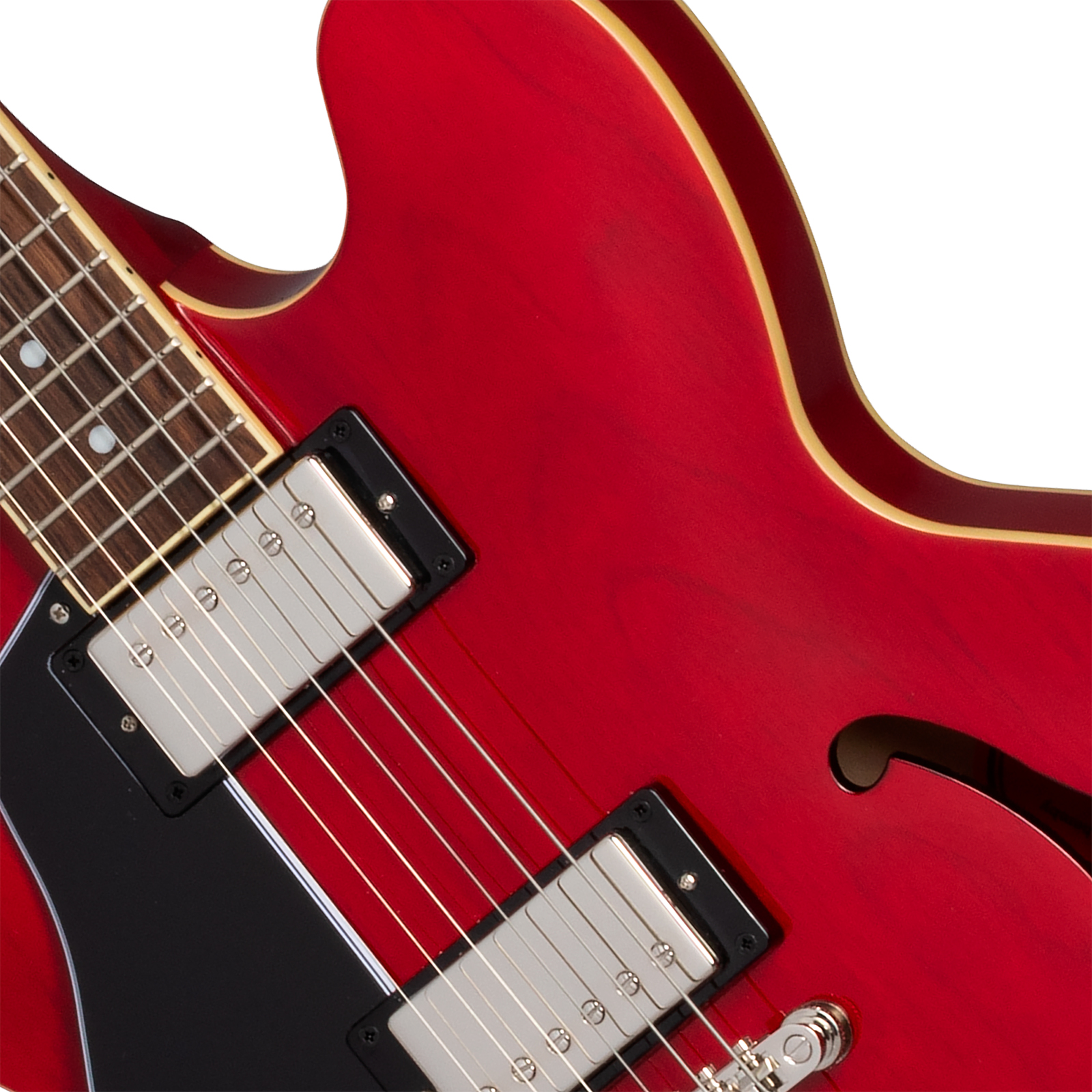 Epiphone Es335 Lh Ibg Original Gaucher 2h Ht Rw - Cherry - Guitare Électrique Gaucher - Variation 2