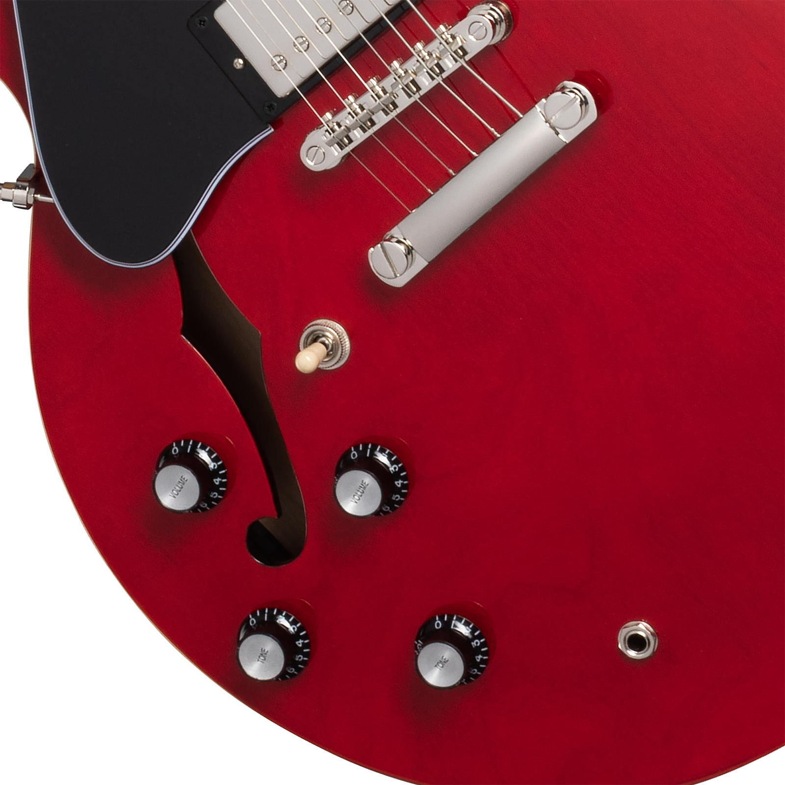Epiphone Es335 Lh Ibg Original Gaucher 2h Ht Rw - Cherry - Guitare Électrique Gaucher - Variation 3