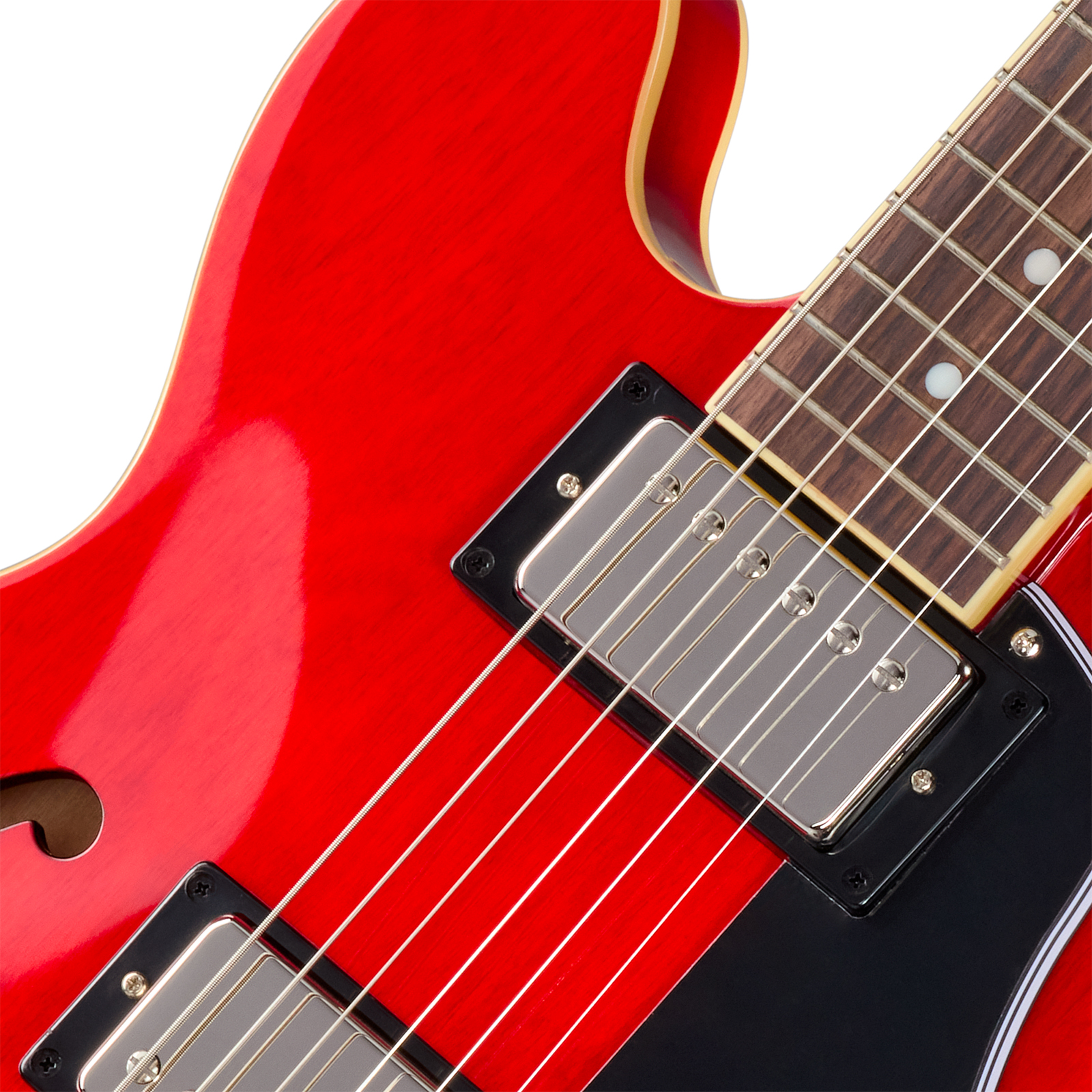 Epiphone Es339 Ibg 2h Ht Rw - Cherry - Guitare Électrique 1/2 Caisse - Variation 2