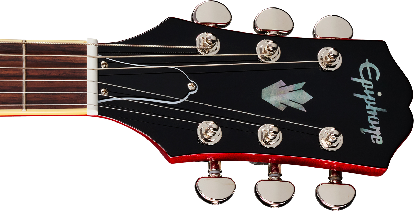 Epiphone Es339 Ibg 2h Ht Rw - Cherry - Guitare Électrique 1/2 Caisse - Variation 4