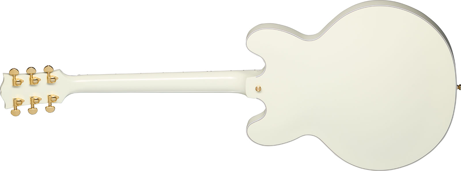 Epiphone Es355 1959 Inspired By 2h Gibson Ht Eb - Vos Classic White - Guitare Électrique 1/2 Caisse - Variation 1