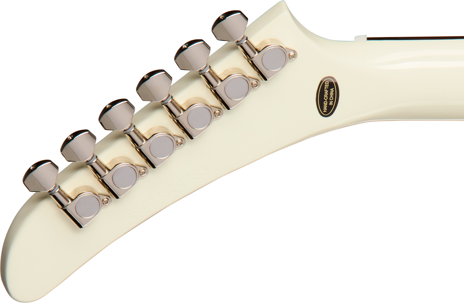 Epiphone Explorer 80s Ibg 2h Emg Ht Rw - Classic White - Guitare Électrique MÉtal - Variation 4