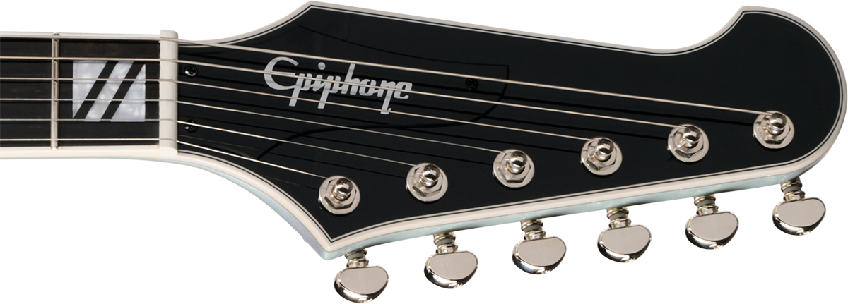 Epiphone Firebird Custom Futura Ibg 2h Ht Eb - Quicksilver Shift - Guitare Électrique MÉtal - Variation 5
