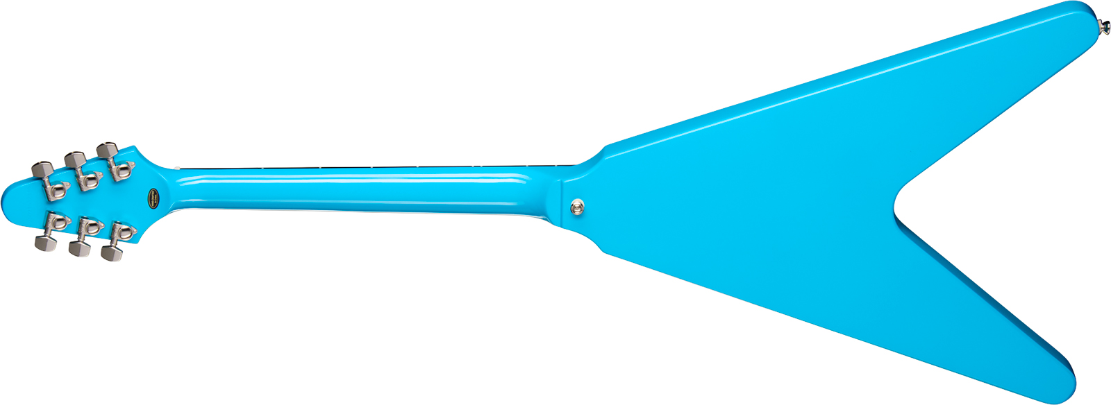 Epiphone Flying V 70 Ibg  2h Ht Eb - Maui Blue - Guitare Électrique MÉtal - Variation 1