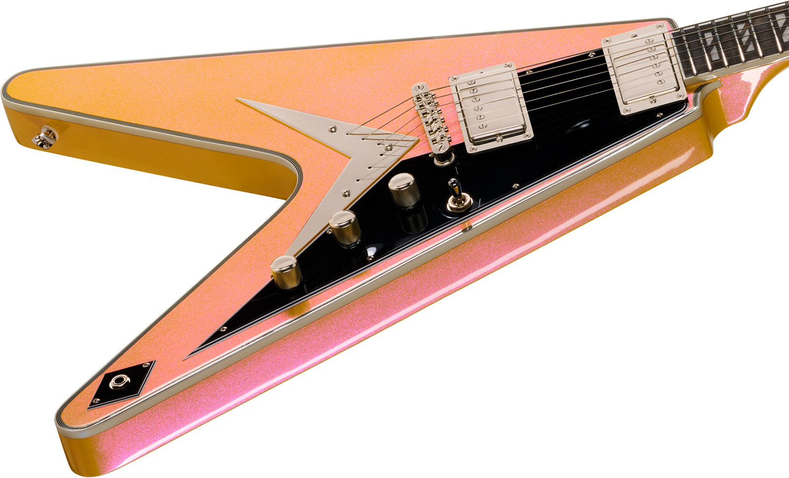 Epiphone Flying V Custom Futura Ibg 2h Ht Eb - Solaris Shift - Guitare Électrique MÉtal - Variation 2