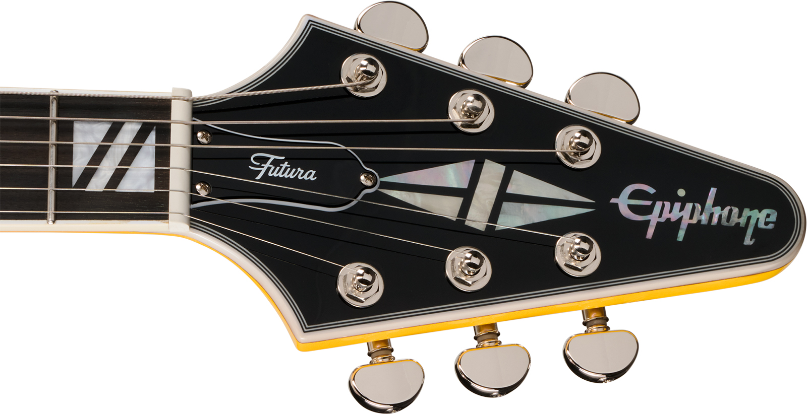 Epiphone Flying V Custom Futura Ibg 2h Ht Eb - Solaris Shift - Guitare Électrique MÉtal - Variation 5