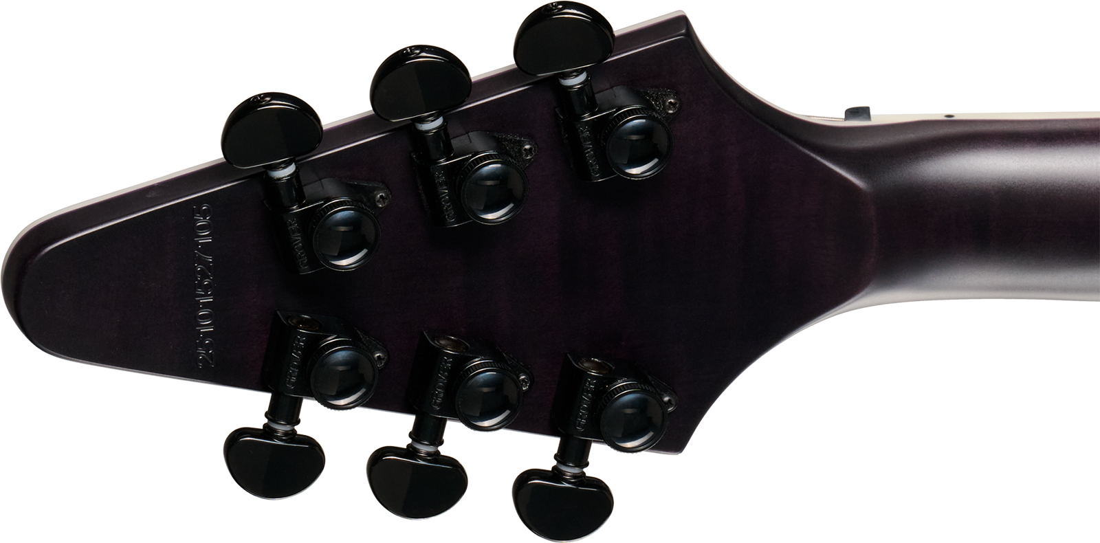 Epiphone Flying V Prophecy Modern 2h Eb - Orchid Bloom Satin - Guitare Électrique RÉtro Rock - Variation 5