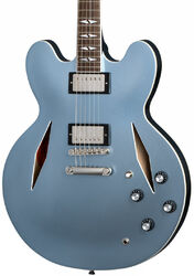 Guitare électrique 1/2 caisse Epiphone Dave Grohl DG-335 - Pelham blue