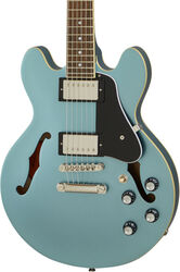 Guitare électrique 1/2 caisse Epiphone Inspired By Gibson ES-339 - Pelham blue