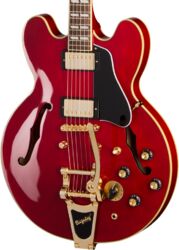 Guitare électrique 1/2 caisse Epiphone Back to the Future ES-345 Ltd - Cherry red