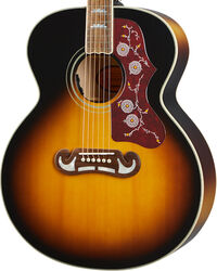 Inspired by Gibson J-200 - aged vintage sunburst