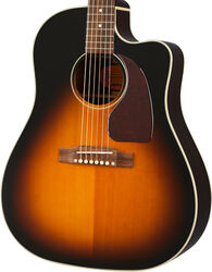 Guitare folk Epiphone Inspired by Gibson J-45 EC - Aged vintage sunburst