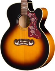 Guitare folk Epiphone IBG J-200 Studio EC - Vintage sunburst
