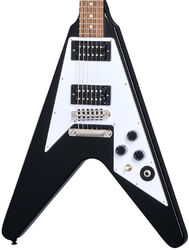 Guitare électrique signature Epiphone Kirk Hammett 1979 Flying V - Ebony