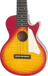 Ukulélé Epiphone Les Paul Acoustic/Electric Ukulele Outfit - Heritage cherry sunburst