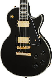 Guitare électrique single cut Epiphone Les Paul Custom - Ebony