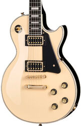 IBG Les Paul Custom Blackback Ltd +Gig Bag - Antique Ivory