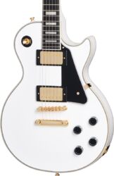 Guitare électrique single cut Epiphone Original Les Paul Custom - Alpine white