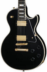 Guitare électrique single cut Epiphone Inspired By Gibson Les Paul Custom - Ebony