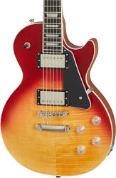 Guitare électrique single cut Epiphone Les Paul Modern Figured - Magma orange fade