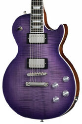 Guitare électrique single cut Epiphone Inspired By Gibson Les Paul Modern Figured - Purple Burst