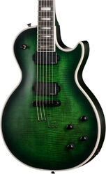 Guitare électrique single cut Epiphone Modern Les Paul Prophecy - Forest Phantom Satin