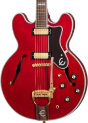 Guitare électrique 1/2 caisse Epiphone Sheraton 150th Anniversary - Cherry