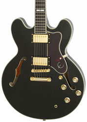 Guitare électrique 1/2 caisse Epiphone Sheraton-II PRO - Ebony