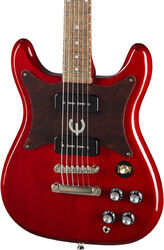 Guitare électrique rétro rock Epiphone Wilshire P-90 - Cherry