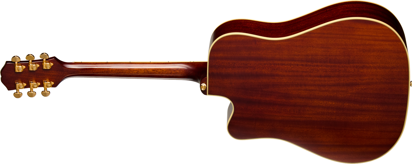 Epiphone Hummingbird Standard Ec Ibg Dreadnought Cw Epicea Acajou Rw - Natural - Guitare Folk - Variation 1