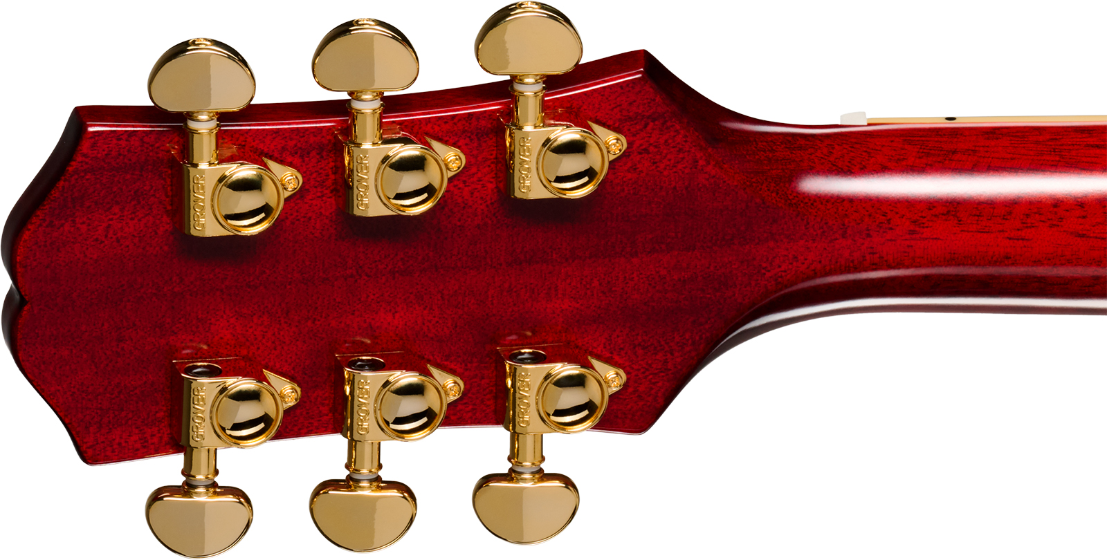 Epiphone Hummingbird Standard Ec Ibg Dreadnought Cw Epicea Acajou Rw - Cherry Sunburst - Guitare Folk - Variation 4