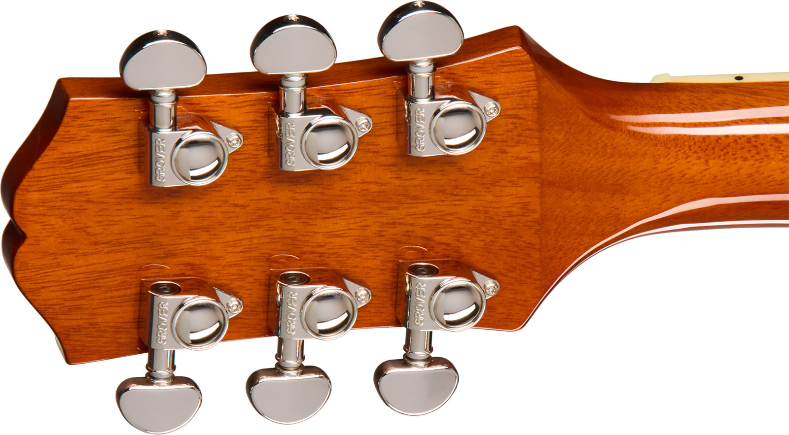 Epiphone Hummingbird Studio Ec Ibg Dreadnought Cw Epicea Acajou Rw - Heritage Cherry Sunburst - Guitare Folk - Variation 5