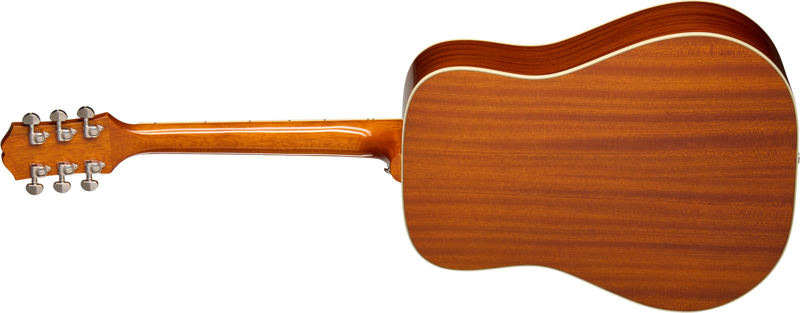 Epiphone Hummingbird Studio Lh Gaucher Ibg Dreadnought Epicea Acajou Rw - Heritage Cherry Sunburst - Guitare Folk - Variation 1