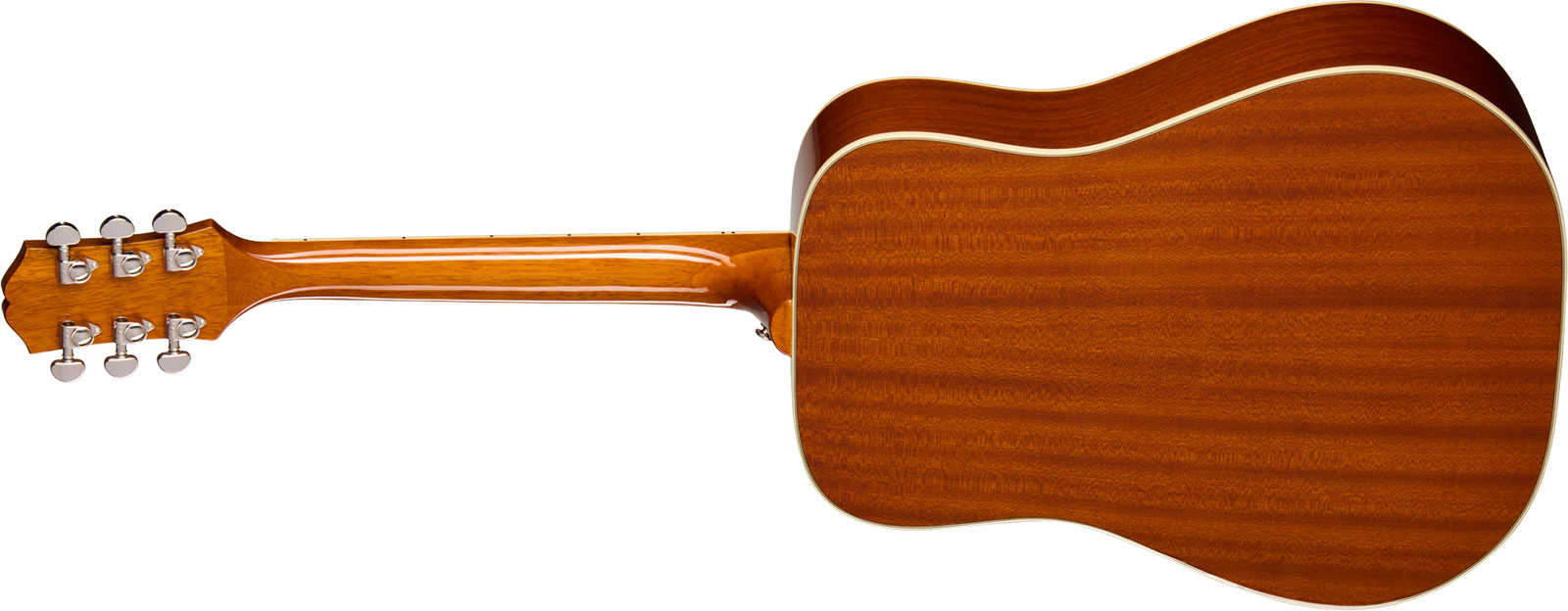 Epiphone Hummingbird Studio Lh Gaucher Ibg Dreadnought Epicea Acajou Rw - Natural - Guitare Folk - Variation 1