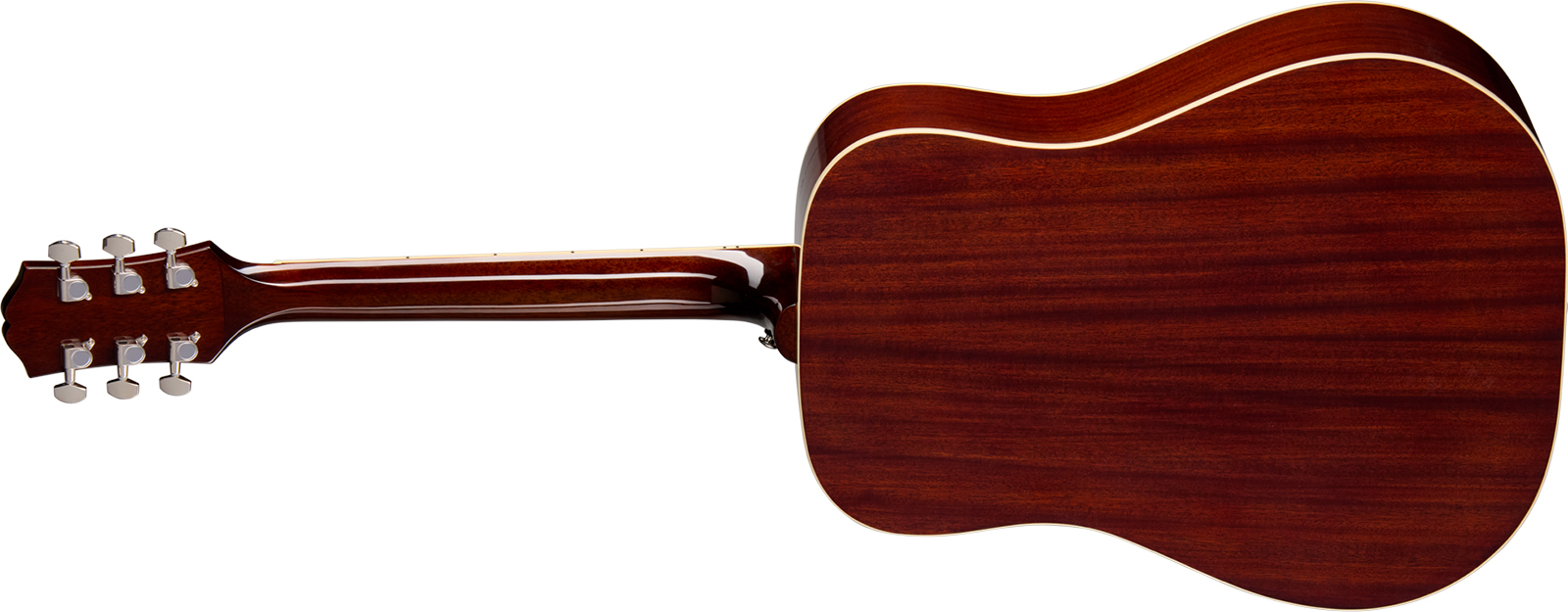 Epiphone Hummingbird Tribute Dreadnought Shsc Epicea Acajou Lau - Antique Natural - Guitare Folk - Variation 1