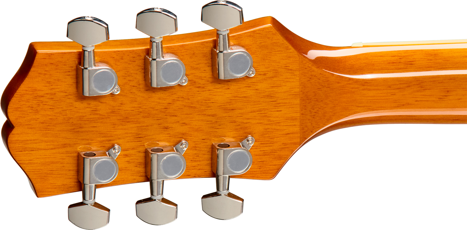 Epiphone Hummingbird Tribute Dreadnought Shsc Epicea Acajou Lau - Heritage Sunburst - Guitare Folk - Variation 5